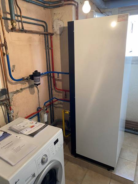 Installation d'une chaudière gaz à condensation FRISQUET PRESTIGE 20Kw à MACON