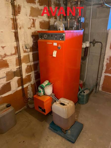 Remplacement d'une chaudière basse température sur la commune de VINZELLE